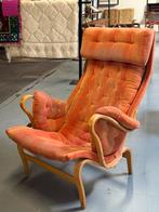 Bruno Mathsson Pernilla vintage fauteuil relax stoel, Ophalen of Verzenden, Zo goed als nieuw, Stof