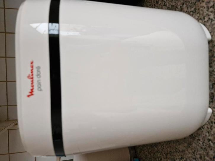 Moulinex Pain Dore broodbakmachiene, Elektronische apparatuur, Broodbakmachines, Gebruikt, Met timer, 800 tot 1200 gram deeg, Meer dan 10 programma's