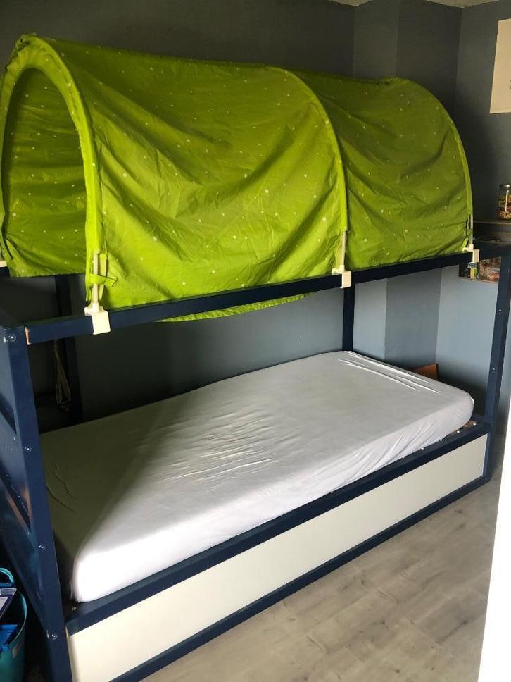 Hoogslaper ikea kura, Kinderen en Baby's, Kinderkamer | Stapelbedden en Hoogslapers, Gebruikt, Hoogslaper, Ophalen