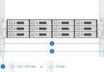 3 x Synology-railset RKS-02, Computers en Software, Serverkasten, Ophalen, Nieuw