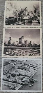 3 oude fotoprenten: Haven Antwerpen, Verzamelen, Foto's en Prenten, Ophalen of Verzenden, Gebruikt, Overige onderwerpen, Prent