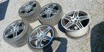 Porsche 997 turbo wielen, Ophalen, Gebruikt, Band(en)