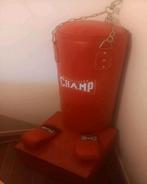 Sac de frappe de boxe en cuir rouge, Maison & Meubles, Accessoires pour la Maison | Vases, Enlèvement, Rouge