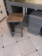 Hoge tafel 6 pers met stoelen, Huis en Inrichting, Ophalen