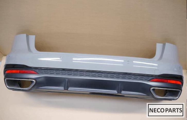 AUDI A4 8W ACHTERBUMPER ORIGINEEL 6xPDC S-LINE KLEUR LX7B, Auto-onderdelen, Carrosserie, Bumper, Audi, Achter, Gebruikt, Ophalen of Verzenden