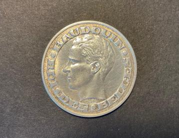 Munt 50 F 1958 Boudewijn Koning der Belgen - zilver 0,835 beschikbaar voor biedingen
