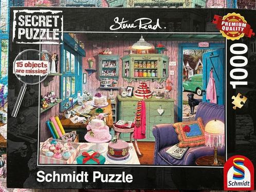 Puzzel Schmidt 1000 pc, Hobby en Vrije tijd, Denksport en Puzzels, Gebruikt, Legpuzzel, 500 t/m 1500 stukjes, Ophalen of Verzenden