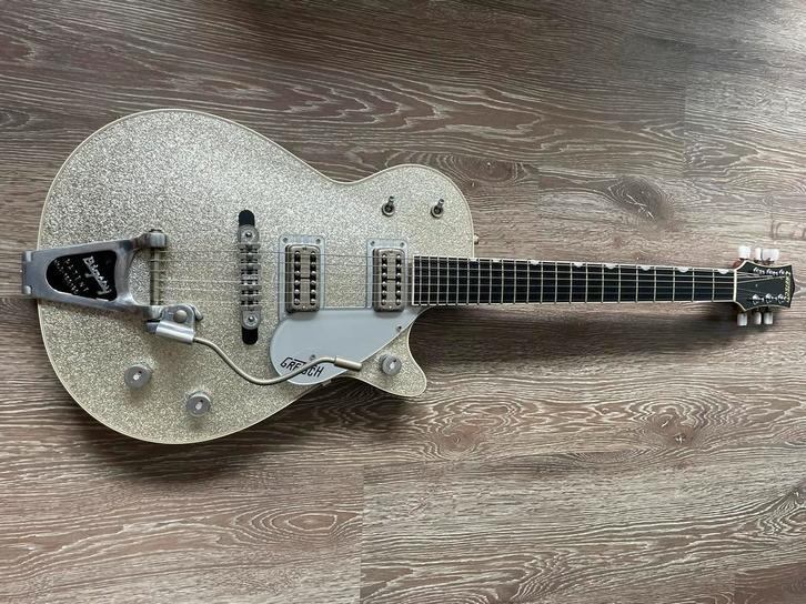 Gretsch Duo Jet Silver (ruil akoestische gitaar), Muziek en Instrumenten, Snaarinstrumenten | Gitaren | Akoestisch, Zo goed als nieuw