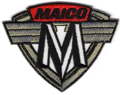 Maico stoffen opstrijk patch embleem, Motoren, Accessoires | Overige, Nieuw, Verzenden
