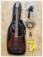 Complete Basgitaar Set: Cort (Actief) + NUX Mighty Plug, Muziek en Instrumenten, Snaarinstrumenten | Gitaren | Bas, Ophalen, Gebruikt