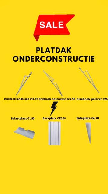 SolarBK One Stop Shop voor zonnepanelen & montage materialen beschikbaar voor biedingen