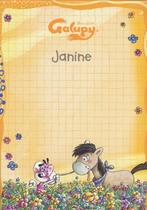 Galupy restblok Janine – Generatie 13 met 20 blaadjes., Verzamelen, Ophalen of Verzenden, Galupy, Nieuw, Papier, Kaart of Schrift