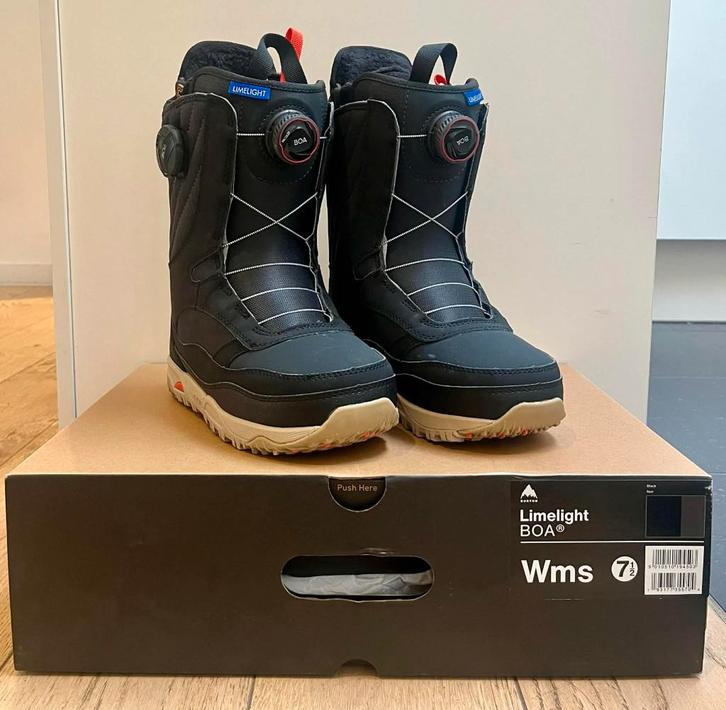 Bottes de snowboard — BURTON Limelight BOA — Taille 7.5, Sports & Fitness, Snowboard, Neuf, Bottes de neige, Enlèvement