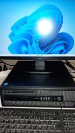 HP Elitedesk PC met monitor IIyama en toebehoren, Computers en Software, Ophalen, Hp, Met monitor, HDD