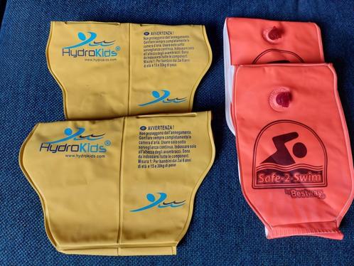 2 paar zwembanden - 1 tot 6 jaar, Kinderen en Baby's, Babykleding | Baby-zwemkleding, Zo goed als nieuw, Zwem-accessoire, One size