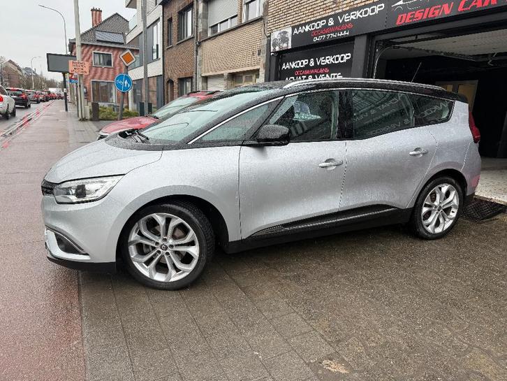 Renault Grand Scenic 7-zits benzine autopas 38.000 km, Auto's, Renault, Bedrijf, Te koop, Grand Scenic, ABS, Adaptive Cruise Control
