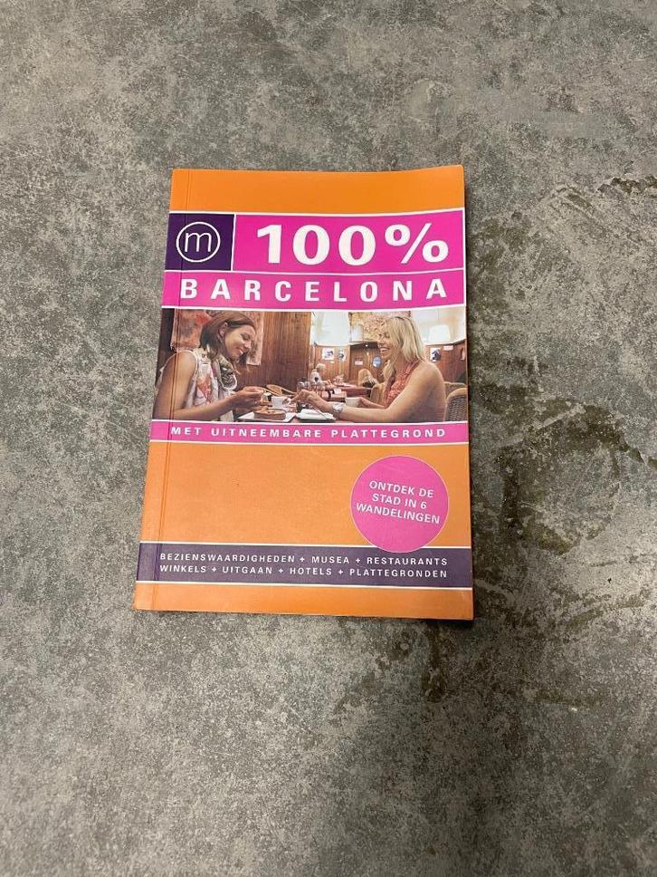 100% Barcelona reisgids – met uitneembare plattegrond, Boeken, Reisgidsen, Zo goed als nieuw, Reisgids of -boek, Europa, Ophalen of Verzenden