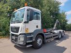 MAN TGS 28.460 6x2 BL + Marrel 20T + lift-axl (bj 2018), Auto's, Vrachtwagens, Automaat, 338 kW, MAN, Wit