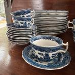 Vintage Blauw-Wit Willow Servies  – Thee & Dinerset, Ophalen
