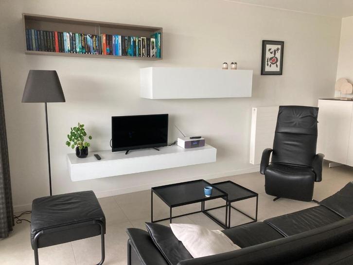 Hangkasten voor tv, boeken, dvd's,..., Huis en Inrichting, Kasten | Wandmeubels, Gebruikt, Minder dan 100 cm, 150 tot 200 cm, 25 tot 50 cm