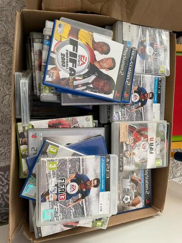 Fifa games voor ps3, psp, ps2