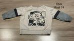 Trui Lion King (C&A, maat 74), Kinderen en Baby's, Ophalen of Verzenden, Zo goed als nieuw