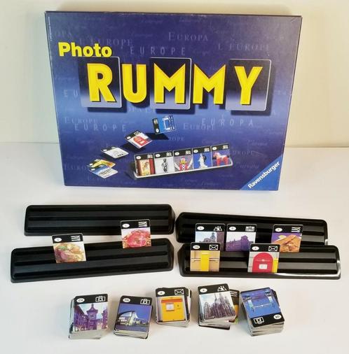 Spel photo Rummy van Ravensburger, Hobby en Vrije tijd, Gezelschapsspellen | Bordspellen, Gebruikt, Drie of vier spelers, Ophalen of Verzenden
