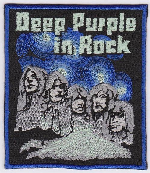 Deep Purple in Rock stoffen opstrijk patch embleem #1, Collections, Musique, Artistes & Célébrités, Neuf, Vêtements, Envoi