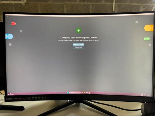 Setup gaming complet – RTX 3060, 2 écran ,etc, Computers en Software, Monitoren, Zo goed als nieuw, Gaming, Ophalen