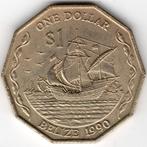 Belize : 1 Dollar 1990 KM#99 Ref 15040, Postzegels en Munten, Munten | Amerika, Ophalen of Verzenden, Losse munt, Midden-Amerika