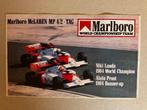 Sticker Marlboro McLaren Niki Lauda en Alain Prost 1984, Verzamelen, Ophalen of Verzenden