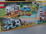 LEGO Creator Familievakantie met Caravan als nieuw, Comme neuf, Ensemble complet, Lego, Enlèvement ou Envoi