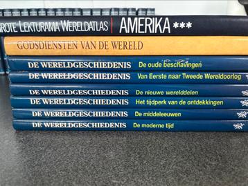 Geschiedenis boeken + atlas beschikbaar voor biedingen