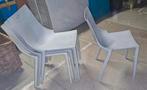 8 stuks buitenstoelen, Tuin en Terras, Ophalen, Gebruikt