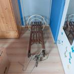 Slee, Kinderen en Baby's, Speelgoed | Buiten | Sleeën, Ophalen, Rugleuning, Gebruikt, Hout