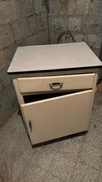Vintage Formica kast, Ophalen, Overige materialen, Gebruikt, 1 of 2 laden