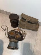 Wo1 Duits gasmasker lotje, Verzamelen, Ophalen of Verzenden