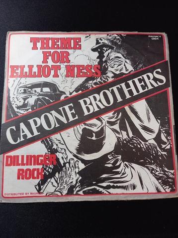 Capone Brothers – Theme For Elliot Ness " Popcorn ", Enlèvement ou Envoi, Single, Comme neuf, Autres genres