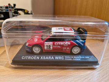 Citroën xsara wrc 2003 1/43ieme ixo  disponible aux enchères