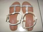Sandalen wit met versiering maat 33, Ophalen, Gebruikt, Meisje, Overige typen
