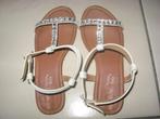 Sandalen wit met versiering maat 33, Fille, Autres types, Enlèvement, Utilisé