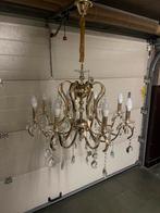 Gouden kroonluchter, Huis en Inrichting, Lampen | Kroonluchters, Ophalen, Gebruikt