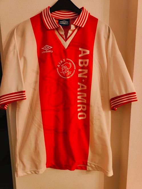 Ajax thuisshirt Umbro L 1995 authentieke, originele vintage!, Verzamelen, Sportartikelen en Voetbal, Zo goed als nieuw, Shirt