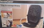SIEGE DE MASSAGE SHIATSU SILVERCREST, Sports & Fitness, Produits de massage, Enlèvement, Comme neuf, Chaise de massage ou Coussin