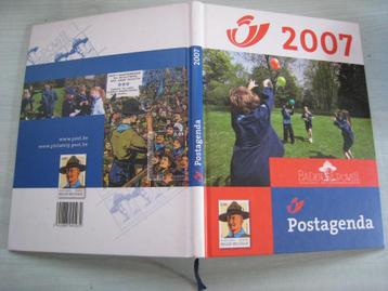 Le scoutisme dans l'agenda philatélique 2007 B post, Envoi, Comme neuf