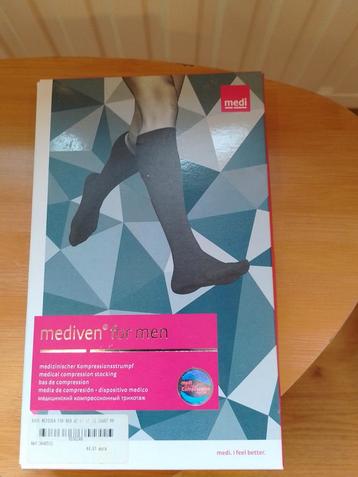 Mediven for men, heren steunkousen/ kompressiekousen zwart beschikbaar voor biedingen