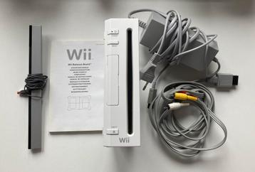 Nintendo Wii met accessoires en spellen, Enlèvement ou Envoi, Utilisé, Wii