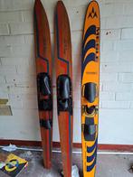 Vintage waterskies te koop, Watersport en Boten, Waterski's, Ophalen, Gebruikt, Waterski's