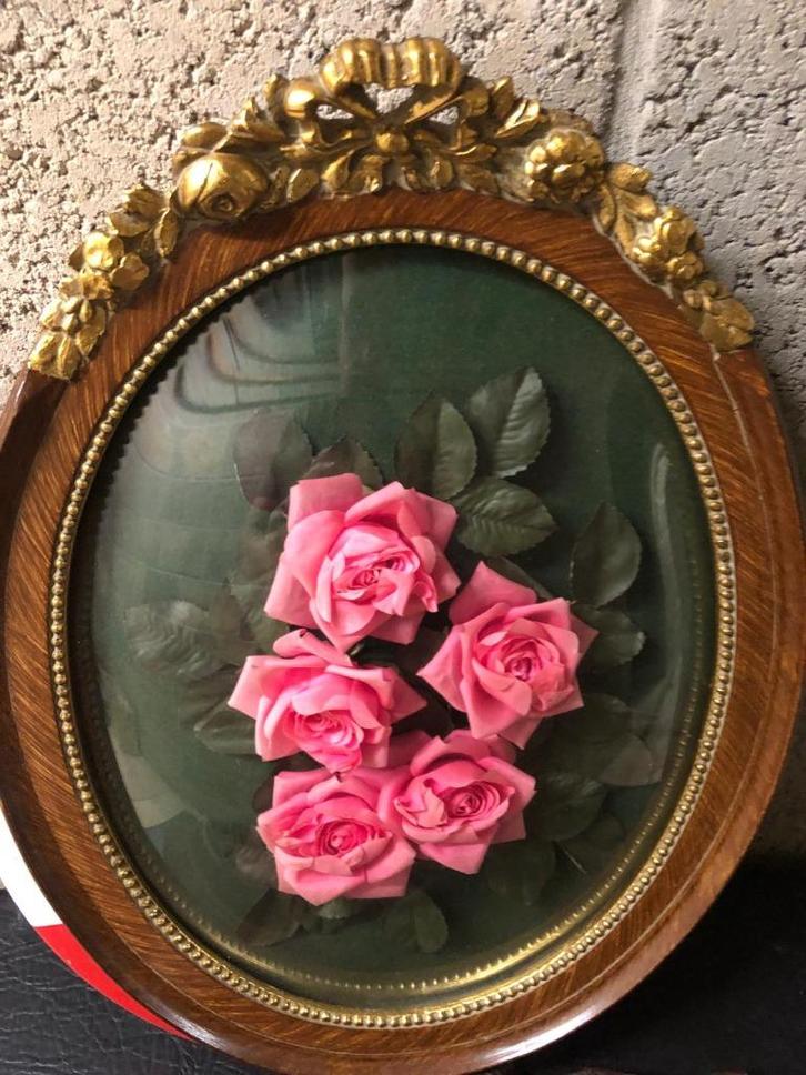 Decoratiestukken met roos en kruis, Huis en Inrichting, Woonaccessoires | Wandplanken en Boekenplanken, Zo goed als nieuw, Ophalen of Verzenden