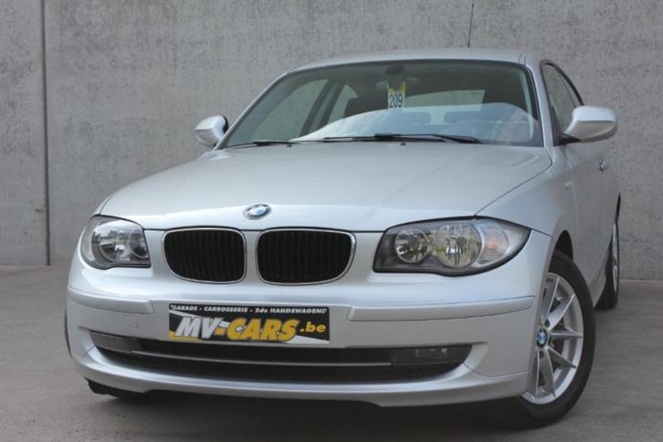 BMW 116i/3-deur/zilver/Pdc, Auto's, BMW, Bedrijf, Te koop, 1 Reeks, ABS, Airbags, Airconditioning, Boordcomputer, Centrale vergrendeling